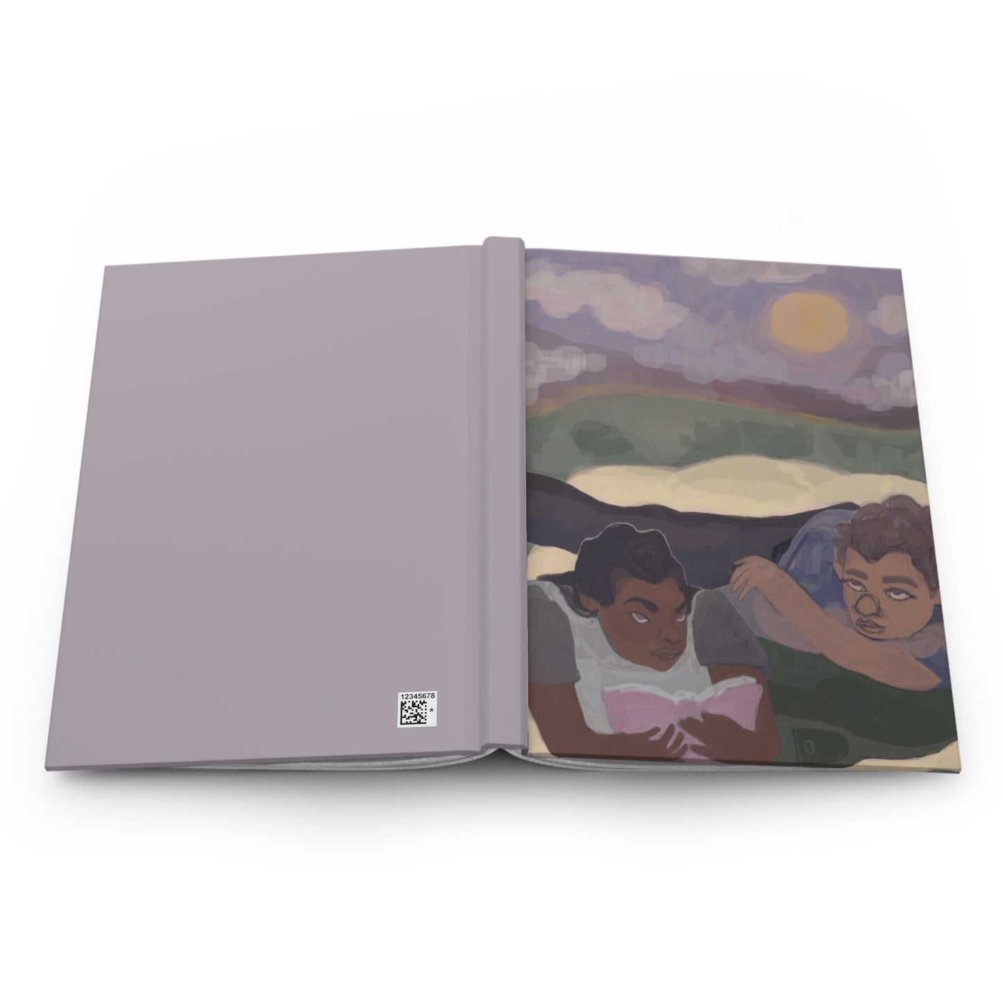 'Dreamy Kids' Matte Hardcover Journal